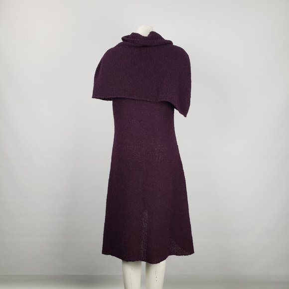 Stella Carakasi Purple Alpaca Knit Dress Size M - Picture 5 of 10